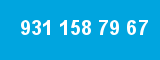 931 158 79 67 931 158 79 67